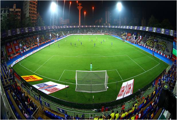 The completed Andheri Sports Complex