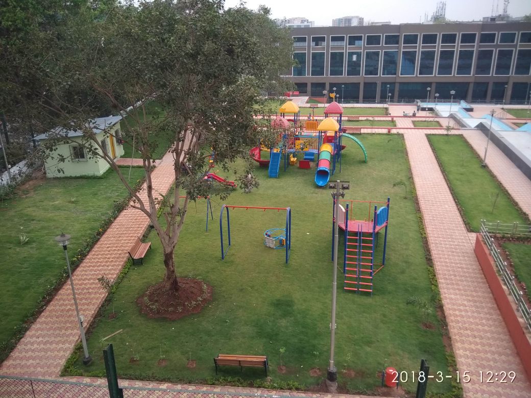 Landscaped public garden at RGPG