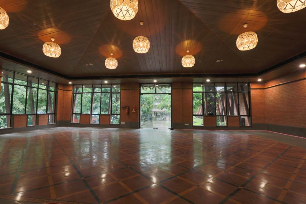 Exterior of the Annabhau Sathe Auditorium