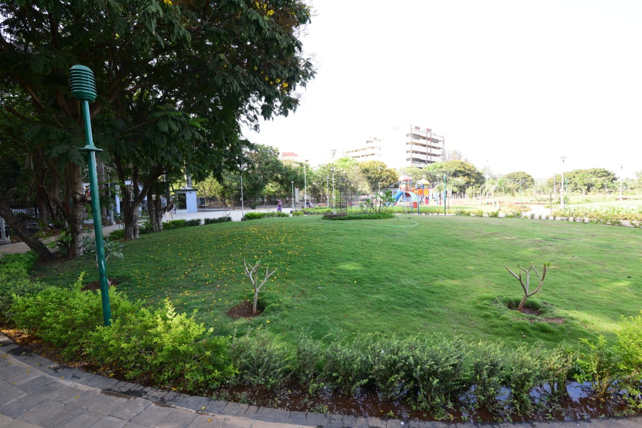 Public garden at Hari Om Nagar