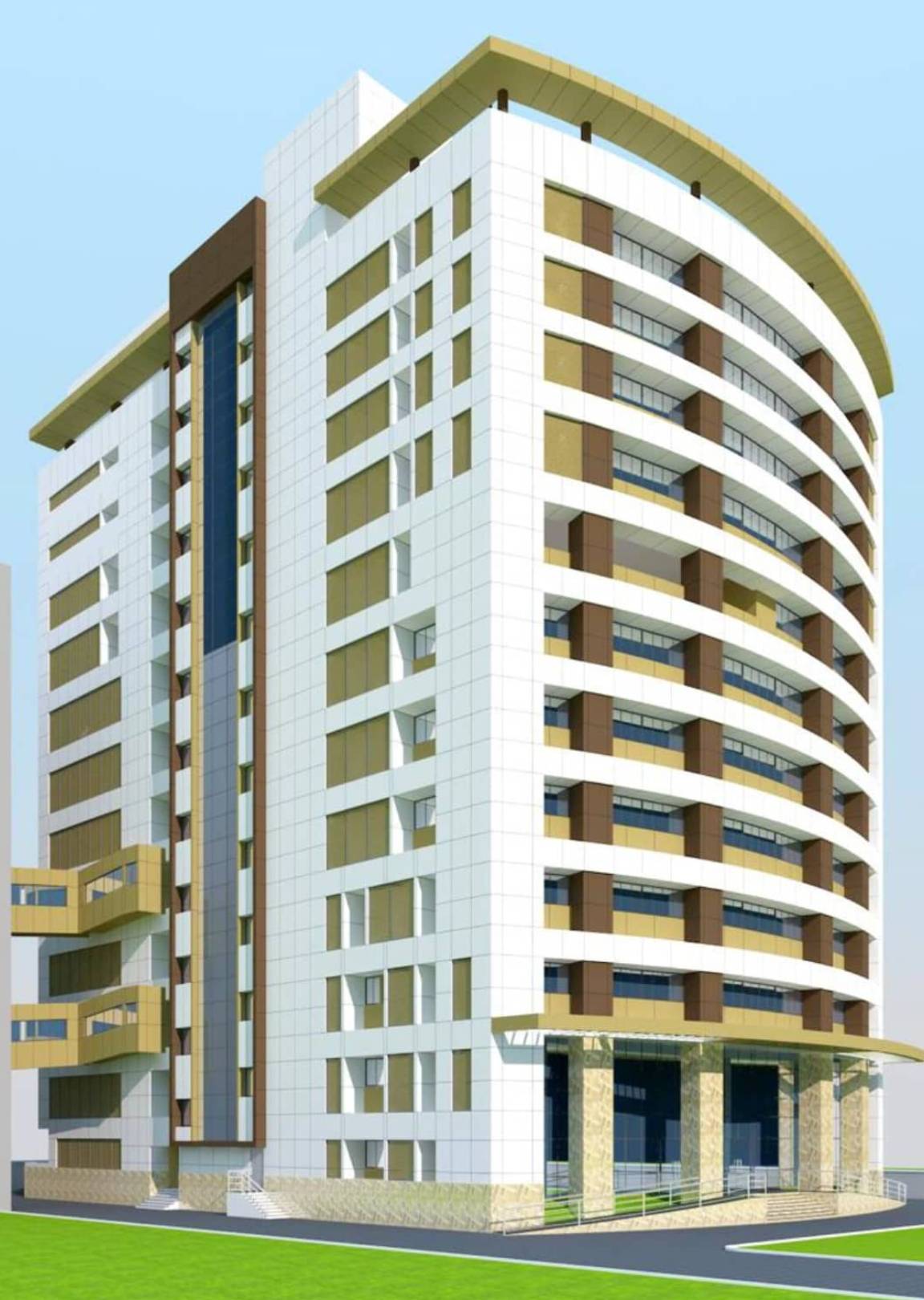 Nair Dental College building under construction